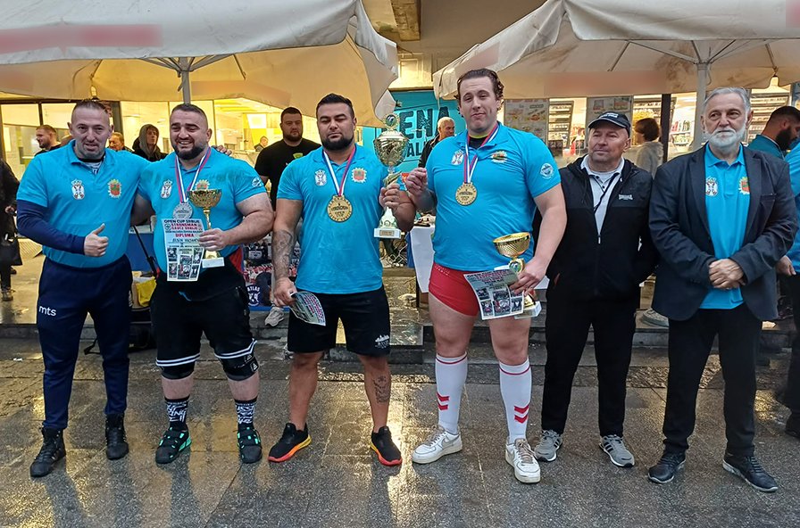 Strongmen spektakl u Jagodini, titulu najjačeg čoveka Balkana poneo Robert Marjan iz Rumunije