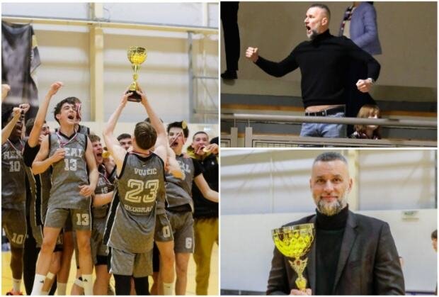 REAL JE ŠAMPION! Gurovićevi juniori osvojili titulu: Legenda slavila pehar svoje dece kao Indijanapolis! (VIDEO, FOTO)