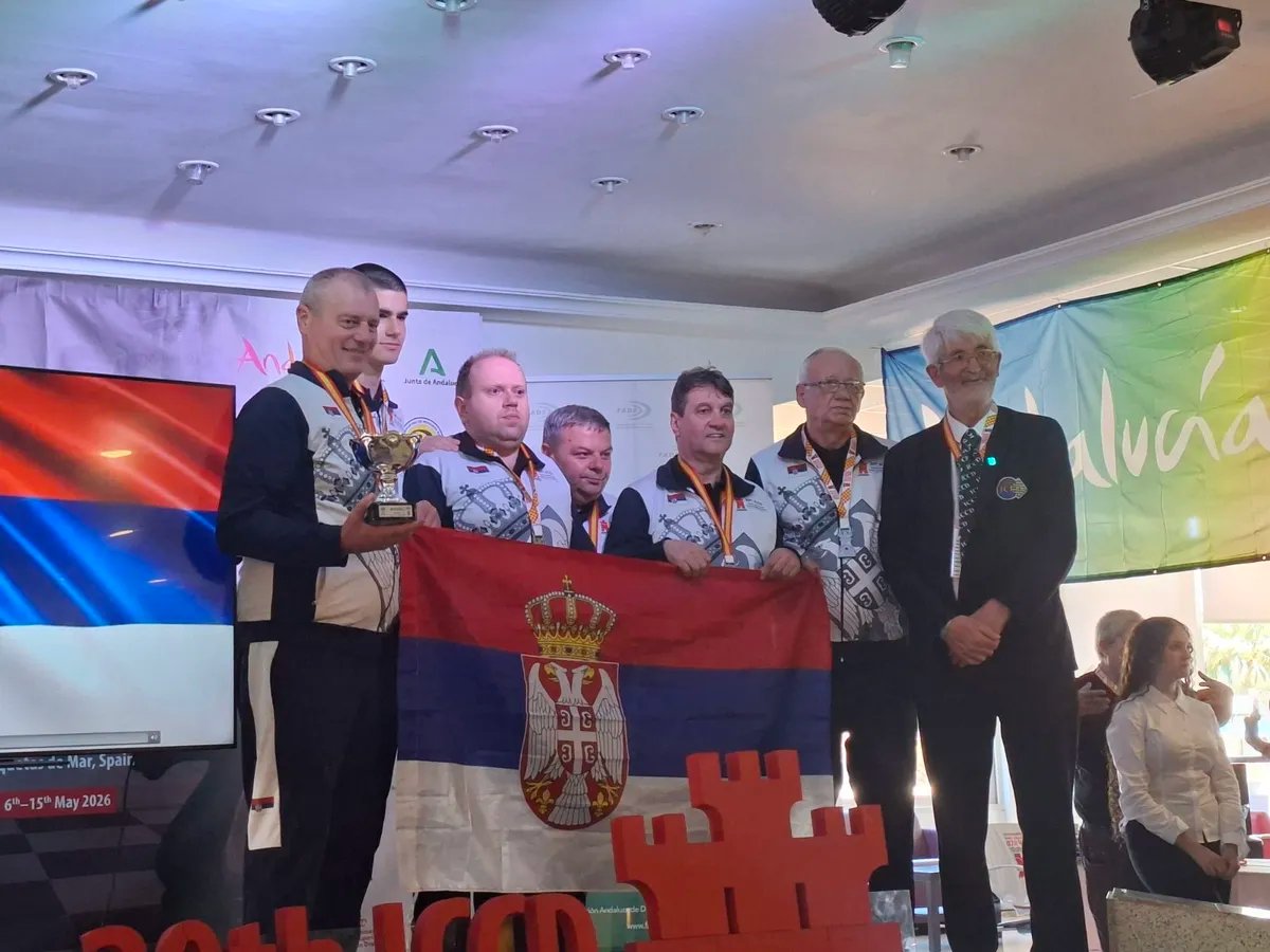 Istorijski uspeh šahovske reprezentacije gluvih Srbije
