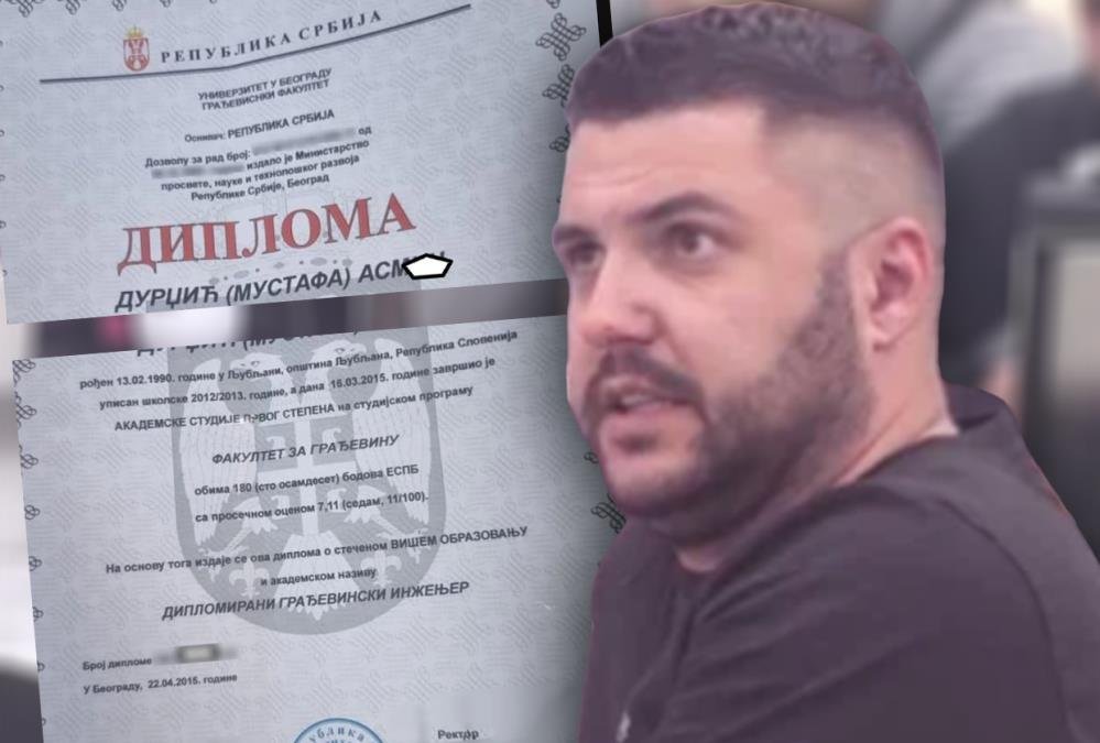 "PORED ŠKOLE NIJE PROŠAO" Stanikja otkrila istina o Asminovoj diplomi! Evo koliko je platio loš falsifikat