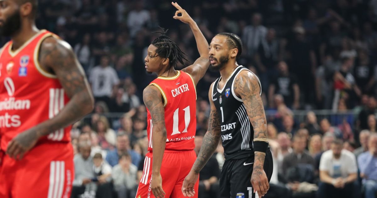 Partizan - Zvezda: Počinje polufinale ABA lige, crno-beli brane trofej, crveno-beli prete