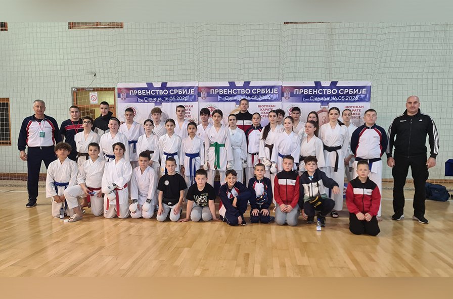 Karate klub “Jagodina” nastavio višegodišnji kontinuitet najboljeg kluba u Srbiji u borbama