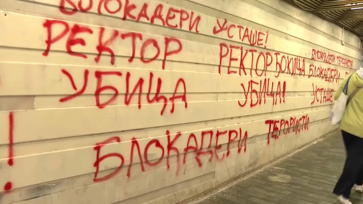 Očišćen, pa ponovo išaran podzemni prolaz na Zelenom vencu: "Ispisivanje grafita organizovane od strane nekog sa mnogo sredstava"