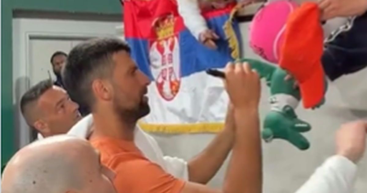 Novak Đoković dočekan kao kralj na prvom treningu u Parizu, Rolan Garos već u znaku Srbina