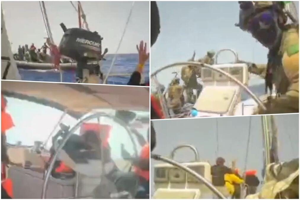 IZRAELSKA MORNARICA PRESRELA HUMANITARNI BROD! Posada digla ruke uvis, dramatičan snimak NAPRASNO PREKINUT! (VIDEO)