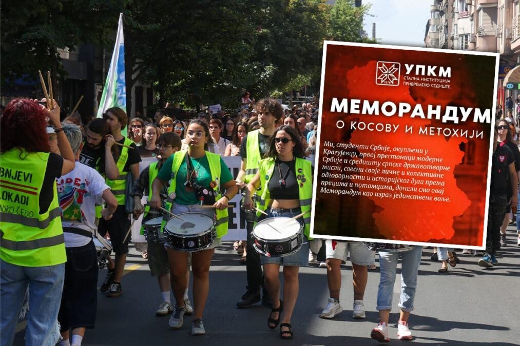 MEMORANDUM O KiM KAO MASKA ZA JAVNOST! Analitičari: Studenti blokaderi glume jedinstvo oko nacionalne teme, a zanima ih isključivo preuzimanje vlasti!