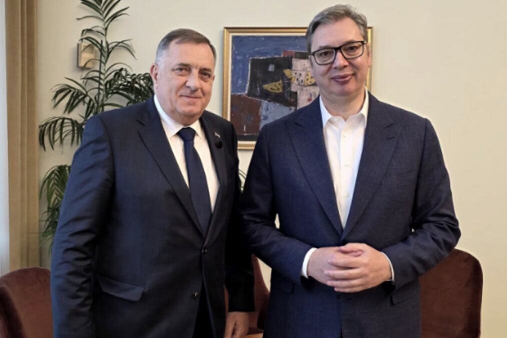 "U NAREDNIM DANIMA VAŽNE ODLUKE PO TOM PITANJU" Vučić se sastao sa Dodikom: Najviše vremena posvetili smo izgradnji memorijalnog centra Donja Gradina