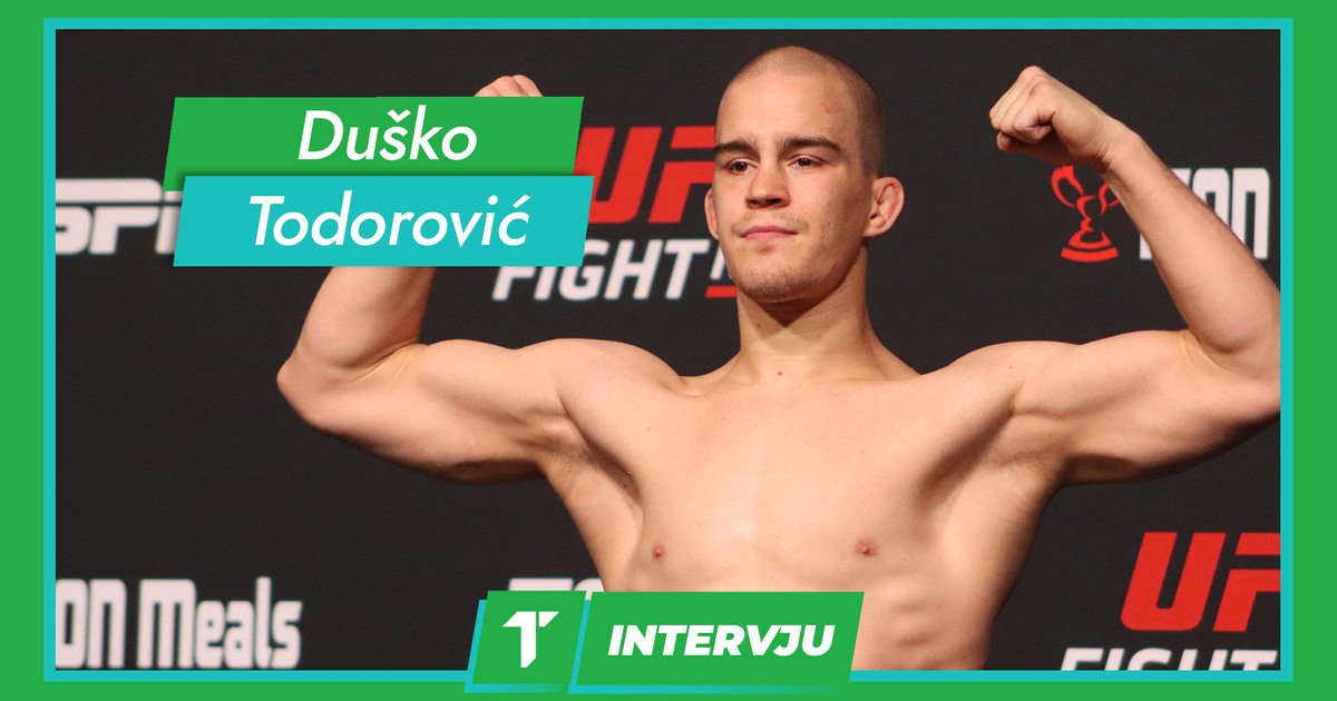 Duško Todorović za Telegraf pred UFC u Beogradu: "Šara je hteo da skupi lajkove, očekujem punu Arenu"