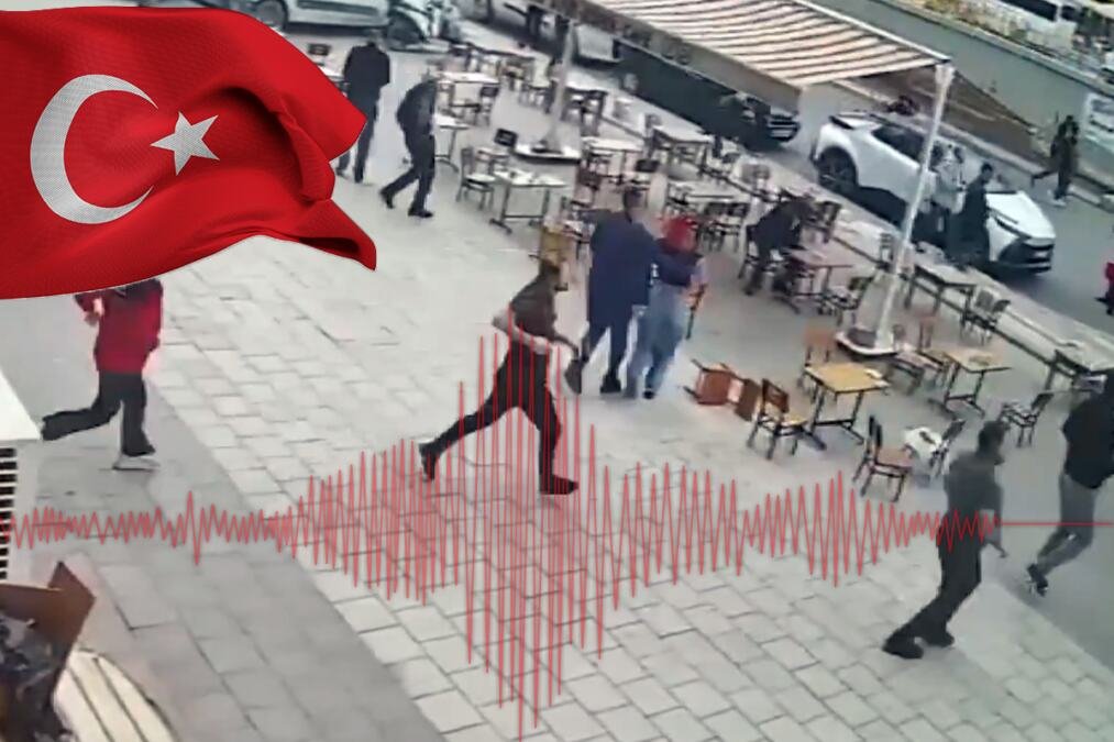 TRENUTAK KADA JE POČEO PAKAO U TURSKOJ! Pojavili se novi dramatični snimci bežanije, tlo se snažno treslo dok su ljudi u panici spasavali živu glavu! (VIDEO)