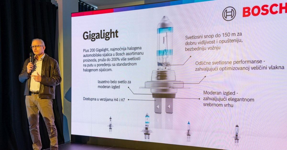 Bosch Mobility Aftermarket nam je pokazao zašto su dobra svetla ključ sigurnosti tokom vožnje