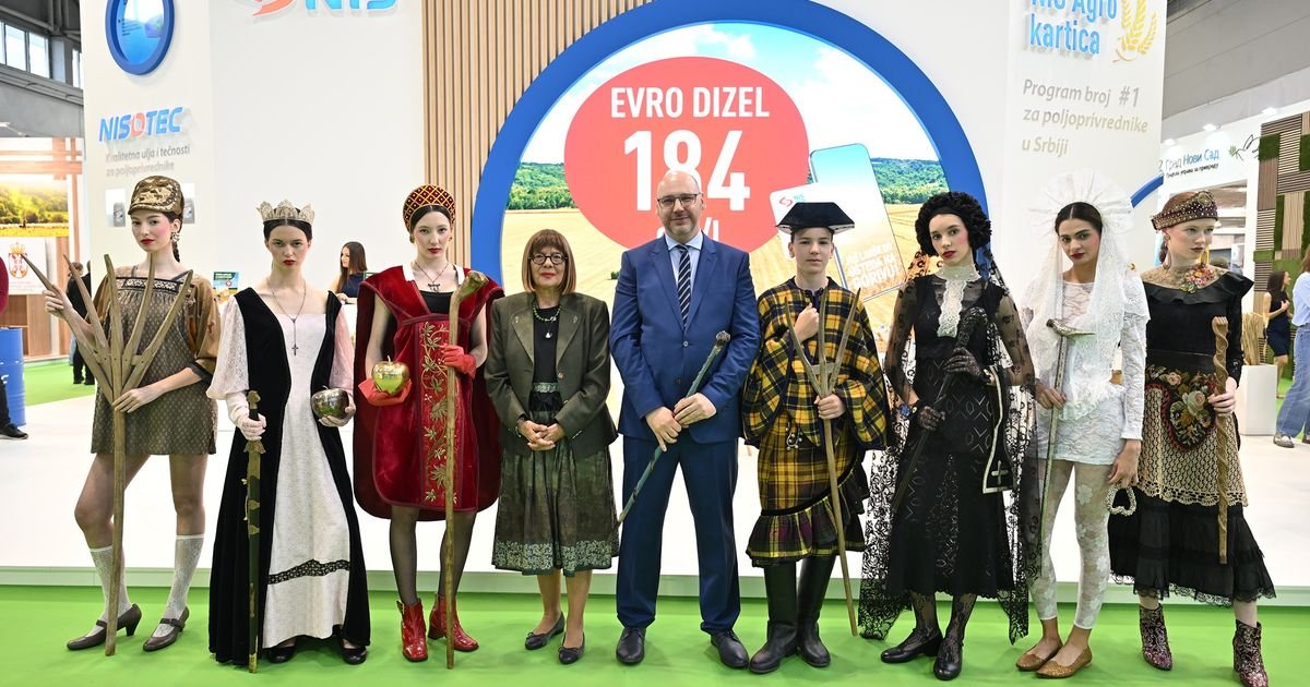 Modni spektakl srpskog fotografa Pavela Surovog na Međunarodnom poljoprivrednom sajmu