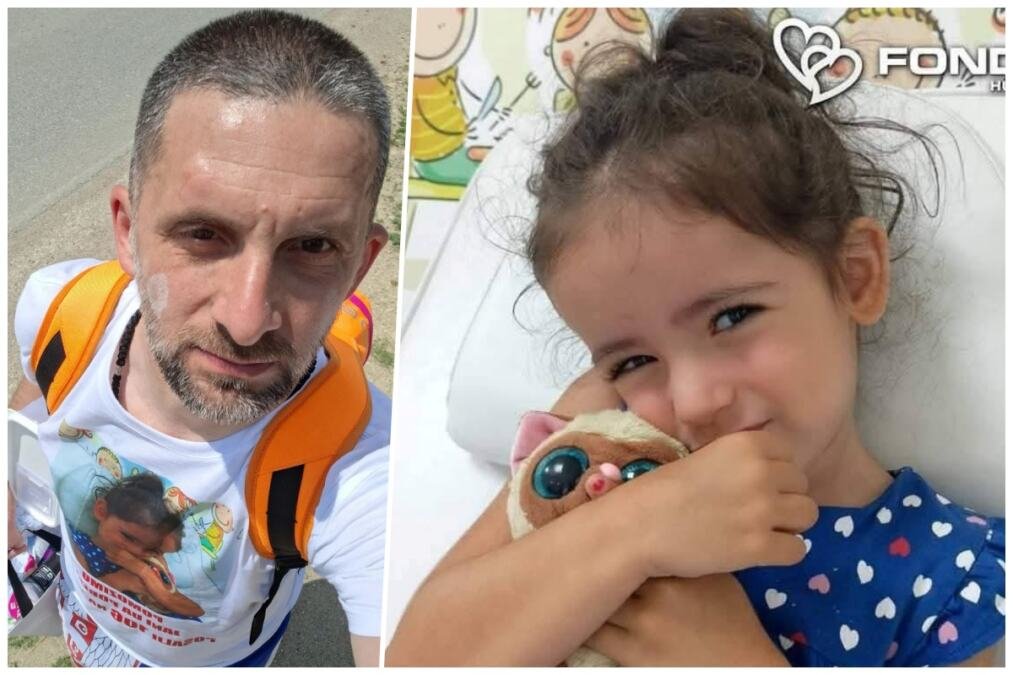 NIŠLIJA HUSEIN KRENUO NA HODOČAŠĆE DO OSTROGA! Bratanac mu preminuo od leukemije, on se sada bori za Janu (8): Pomozimo im oboma