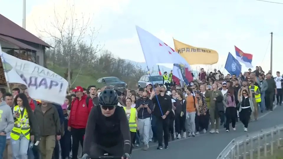 Studenti iz Gornjeg Milanovca pozvali građane da zajedno krenu u Beograd na subotnji protest