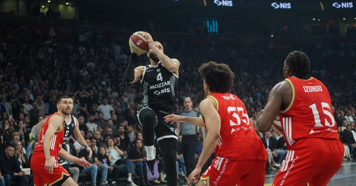 Evo gde možete da gledate uživo TV prenos drugog meča Zvezda - Partizan u polufinalu ABA lige