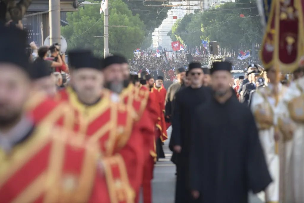 Danas proslava Spasovdana: Pojas Presvete Bogorodice pred vernicima