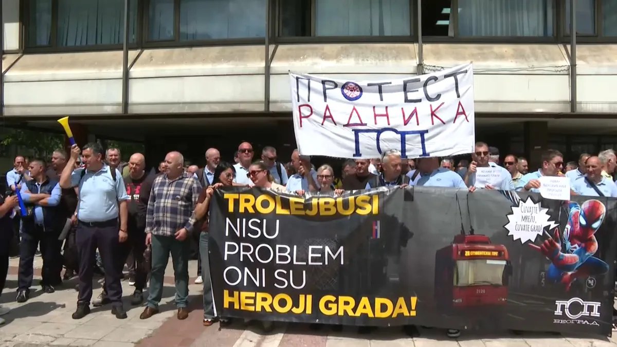 Grupa radnika GSP iznela četiri zahteva za bolji i bezbedniji javni gradski prevoz