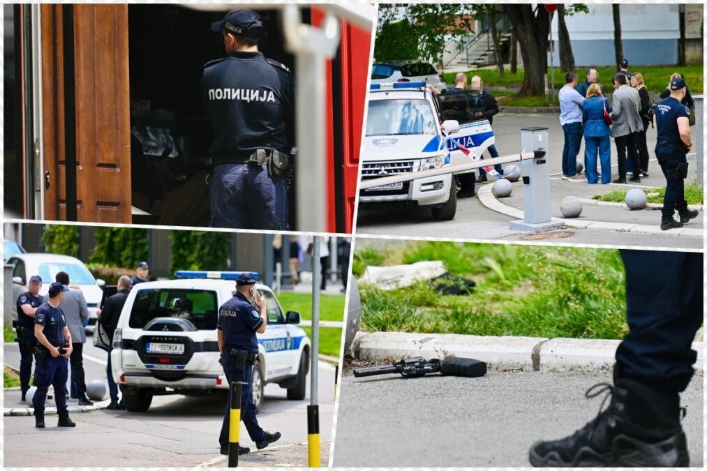 POGLEDAJTE PRVE FOTOGRAFIJE SA MESTA PUCNJAVE NA NOVOM BEOGRADU Napadač otvorio vatru na vlasnika lokala: "Porodice s decom bile u blizini"