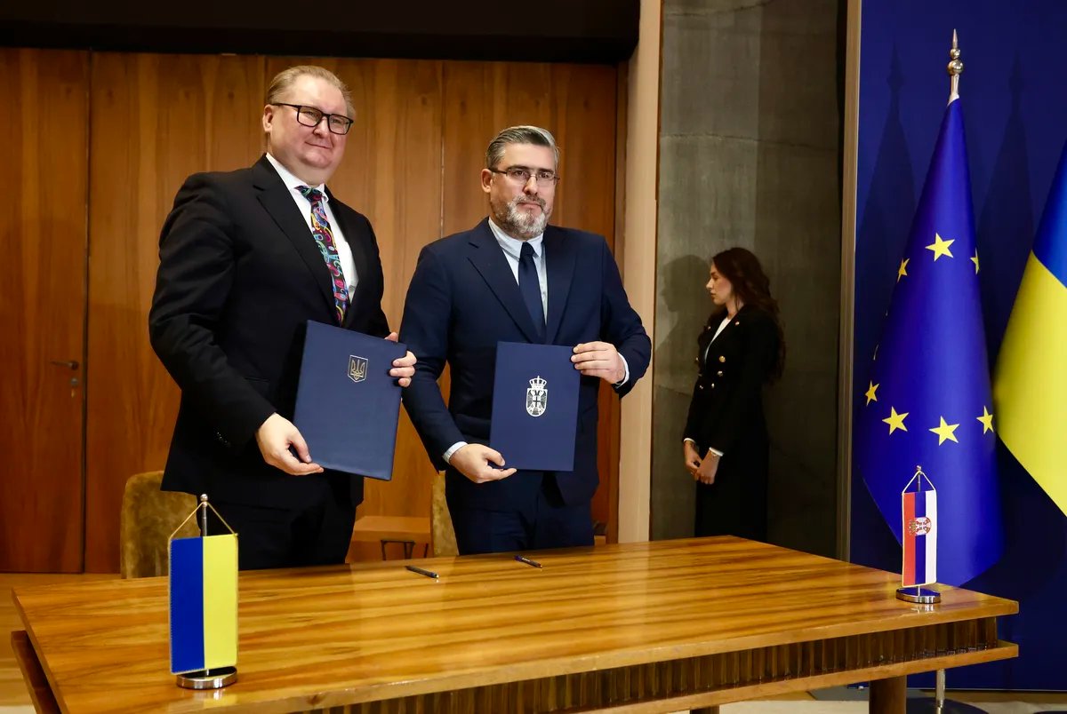 Srbija i Ukrajina potpisale Memorandum o razumevanju o saradnji u EU integracijama