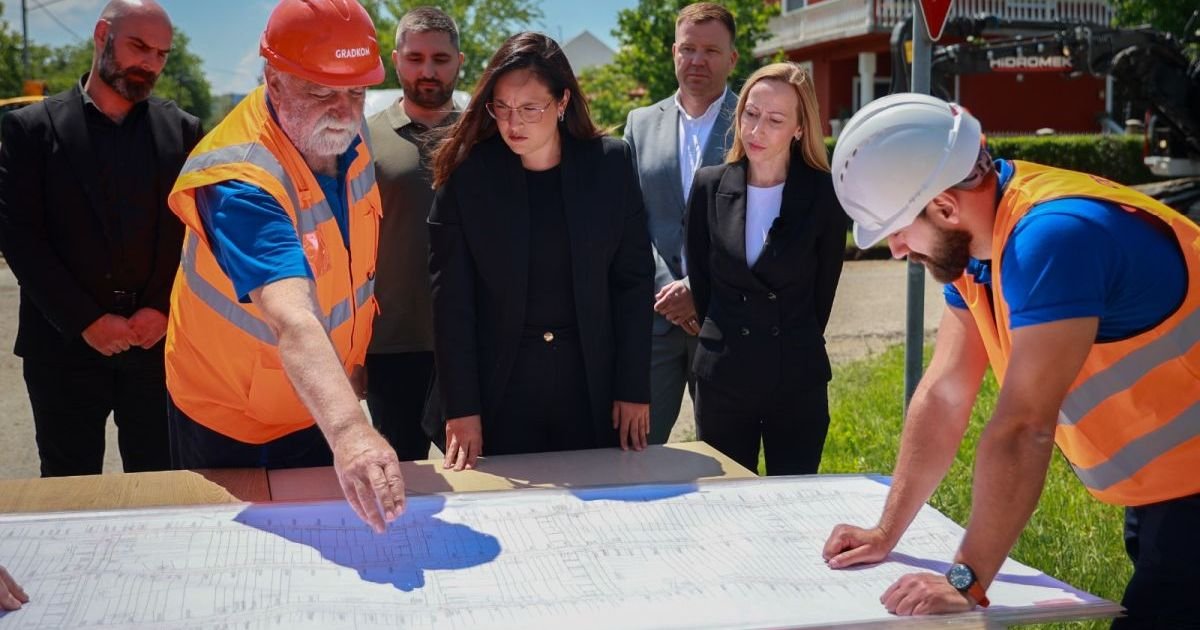 Pavkov: Odlična dinamika radova na jednom od najznačajnijih zelenih projekata u Vršcu