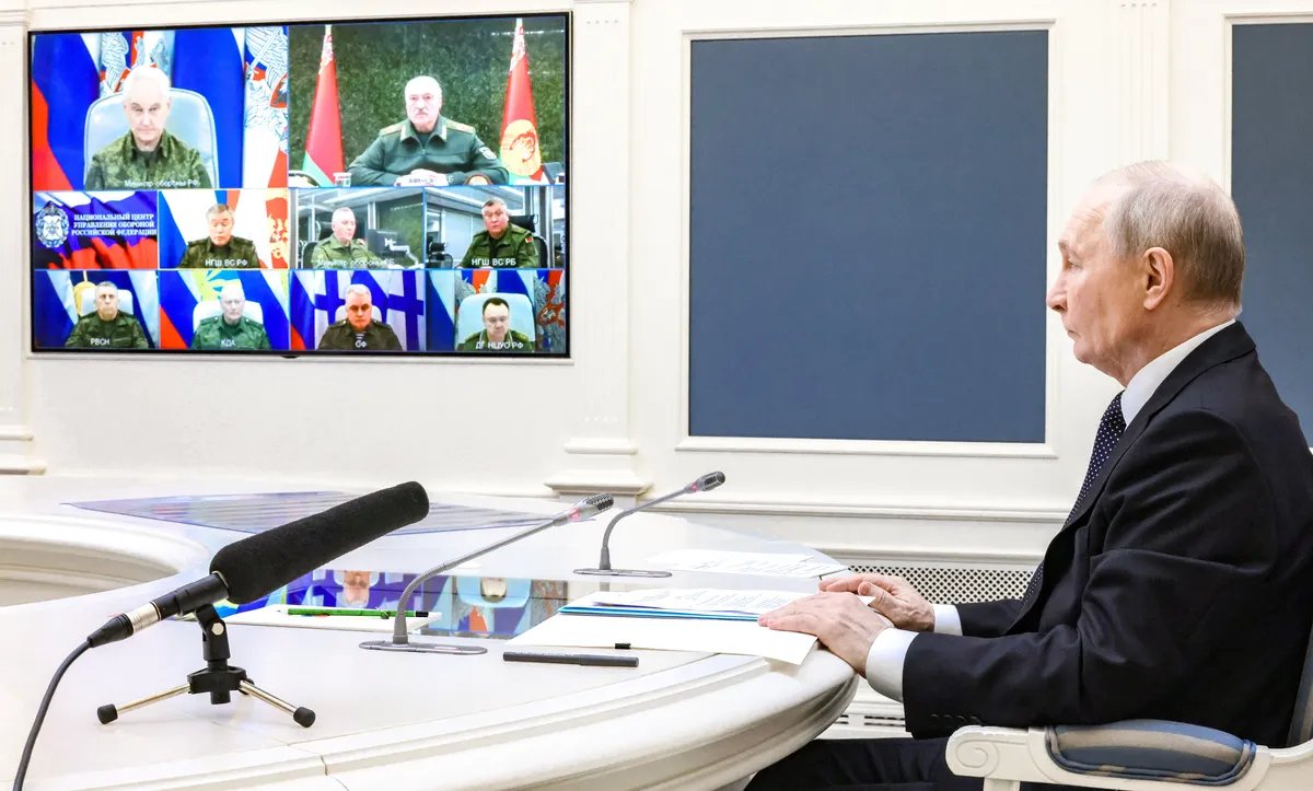 Rusija i Belorusija održale zajedničku vojnu nuklearnih vojnih snaga
