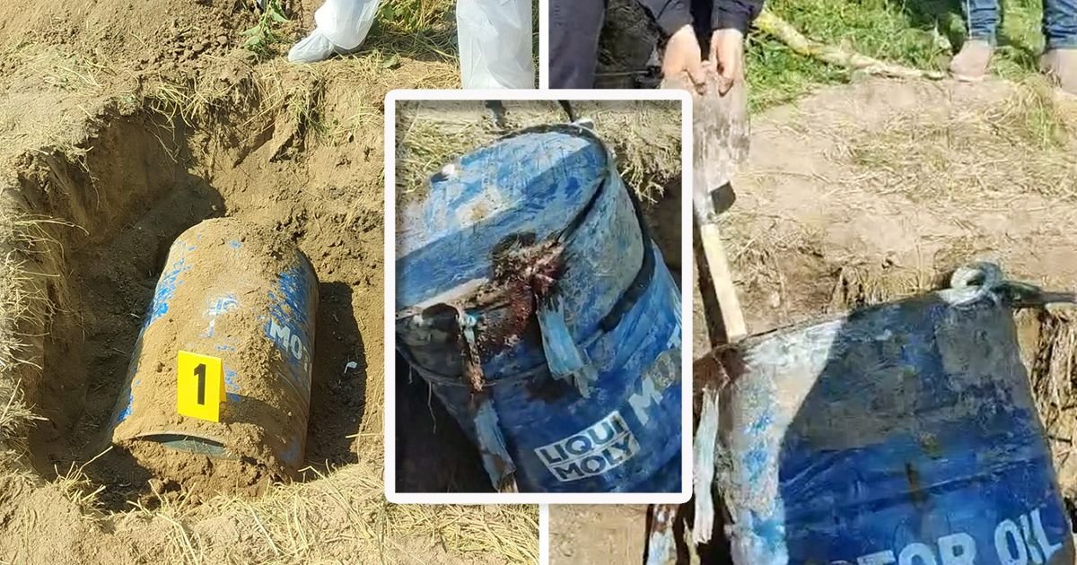 DRAMA U JARKOVCIMA! Forenzičari pokušavaju da otvore zabetonirano bure sa telom Aleksandra Nešovića Baje