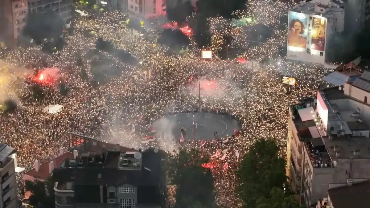Uživo na N1: Protest na Trgu Slavija, subota od 17