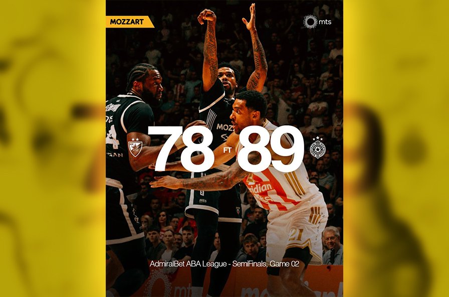 Košarkaši Partizana pobedili Crvenu zvezdu i postali prvi finalisti ABA lige