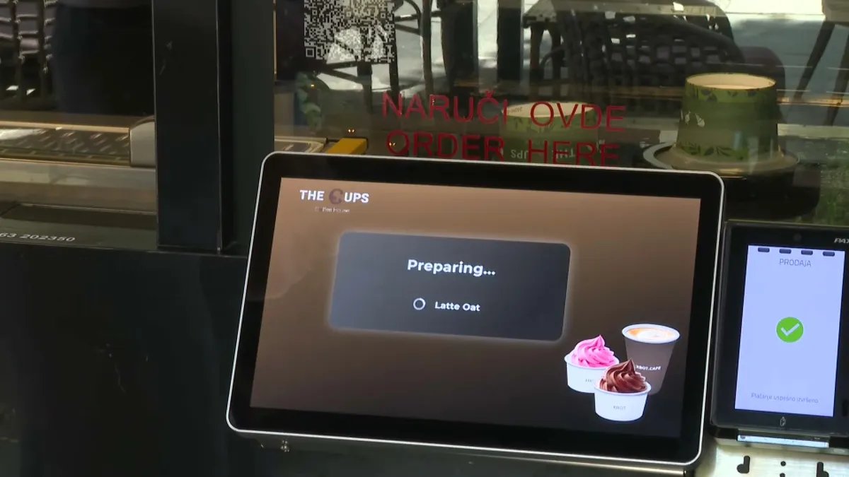 Prvi robot-barista u Beogradu: Pravi kafu za manje od minut (VIDEO)