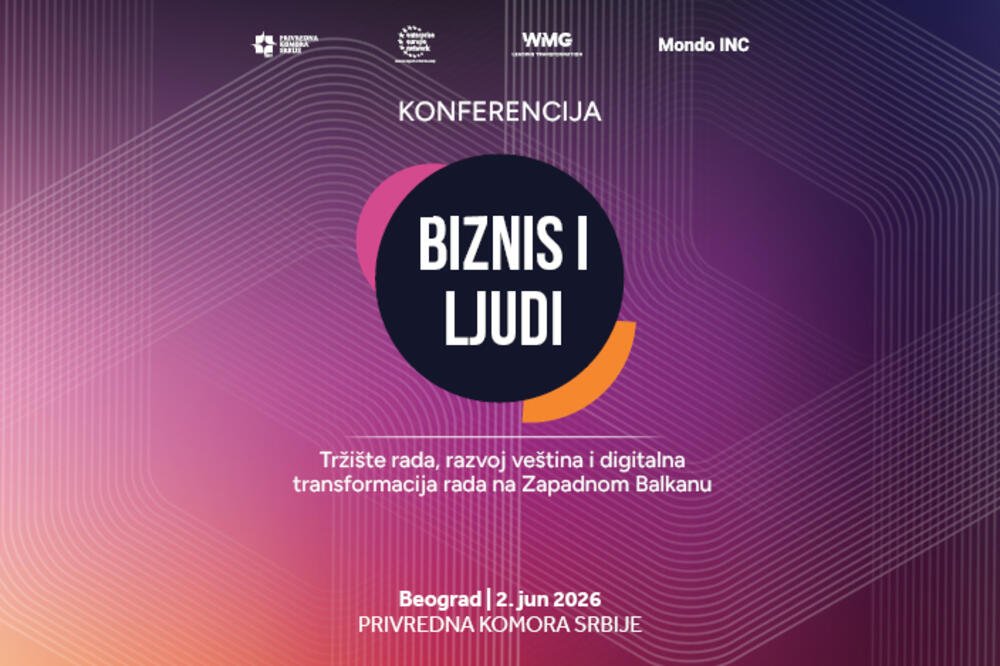 KONFERENCIJA BIZNIS I LJUDI O BUDUĆNOSTI TRŽIŠTA RADA I RAZVOJU VEŠTINA NA ZAPADNOM BALKANU
