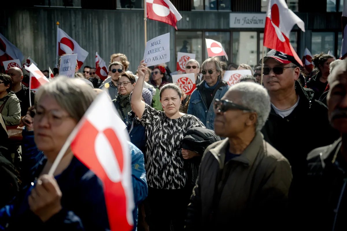 Protesti na Grenlandu protiv otvaranja američkog konzulata (FOTO)