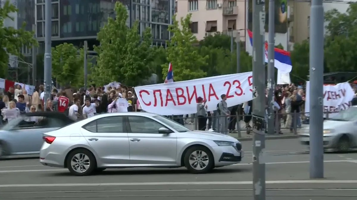 Zaštitnik građana apelovao da protest na Slaviji bude miran, a nadležni da postupaju profesionalno