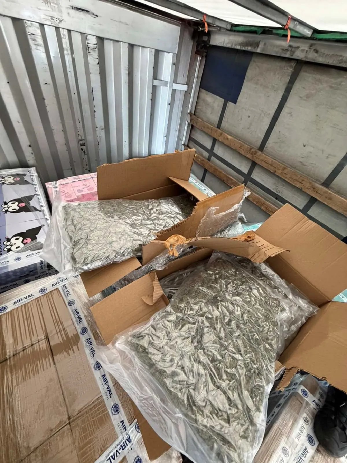 Među parfemima za decu i marihuana: Sprečeno krijumčarenje 19 kilograma droge na graničnom prelazu Šid FOTO
