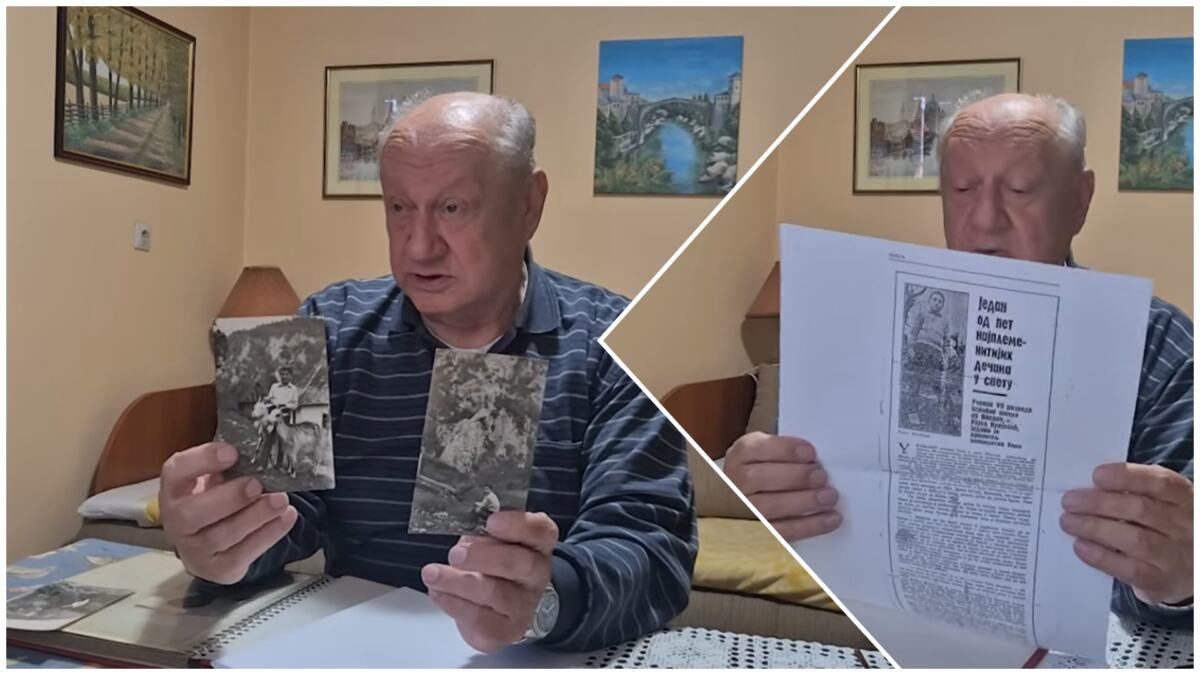 Roditelji mu umrli, živeo u bedi, a onda je kao jedan od 5 najplemenitijih dečaka dobio put oko sveta: Kad proleti avion, baka viče: "Eno ga moj Rajko"