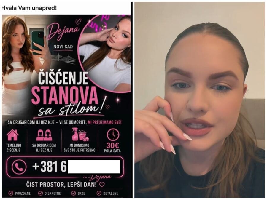 "Dobila sam 500 poziva zbog lažnog oglasa za čišćenje" Dejana otkrila sve detalje prevare čija je žrtva