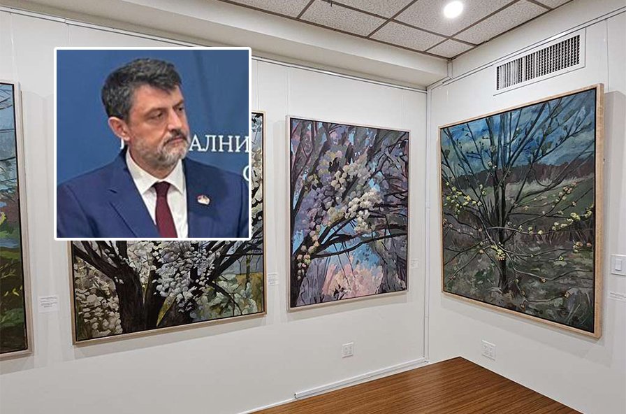 Generalni konzul Srbije u Njujorku otvorio izložbu savremene srpske umetnosti Preporod