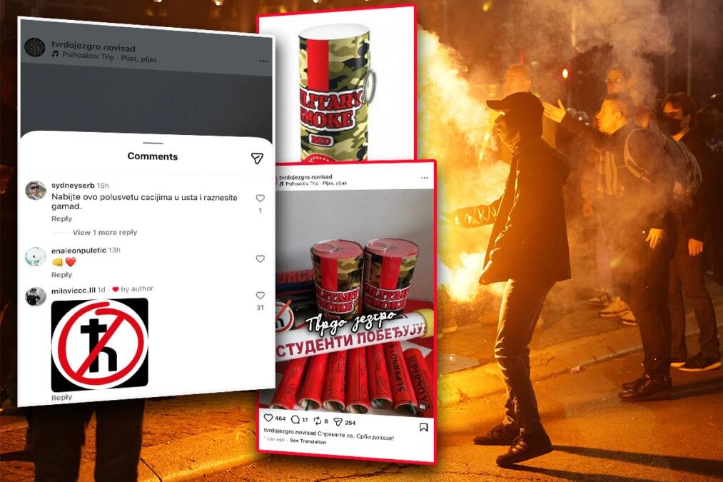 "NABIJTE OVO POLUSVETU ĆACIJIMA U USTA I RAZNESITE GAMAD" Gruhonjićeva ekipa pripremila "tešku artiljeriju" za skup u Beogradu, blokaderi pozvali na UBISTVO