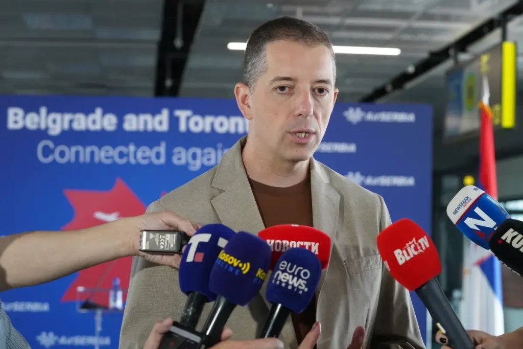 ĐURIĆ: Obnova direktne avio-linije BG-Toronto posle 34 godine novo poglavlje odnosa