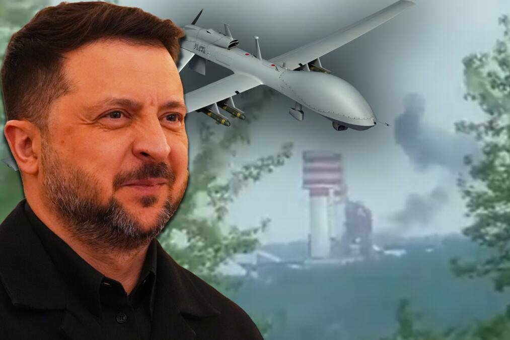 SNIMAK UDARA DUBOKO U RUSIJI! Dronovi prešli 1.700 km, pa PARALISALI Putinovu ratnu mašineriju - nastavljaju se Volodimirove "sankcije dugog dometa" (VIDEO)