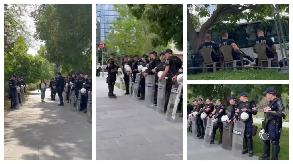 VIDEO Jake policijske snage u Ćacilendu: Građanima rečeno da je ulazak u Pionirski park dozvoljen isključivo uz "koordinaciju"