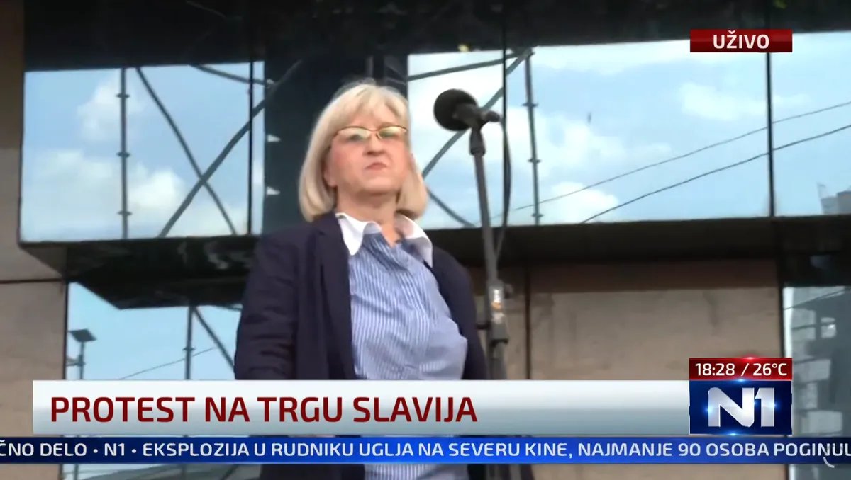 "Vlast se plaši onih koji misle svojom glavom": Rektorka Mirjana Nikolić pozvala sve da dignu glas protiv korupcije i bahatosti vlasti