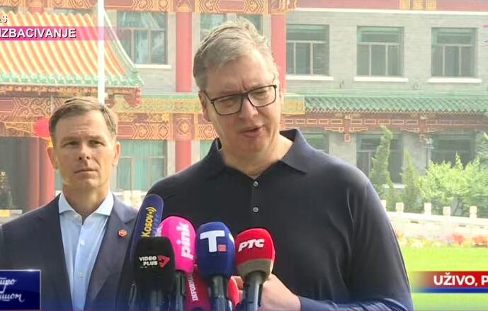 SUTRA JE ZA SRBIJU NAJVAŽNIJI DAN POSETE KINI! Vučić iz Pekinga: Cilj je da kroz razgovor sa predsednikom Sijem ostvarimo najvažnije državne interese