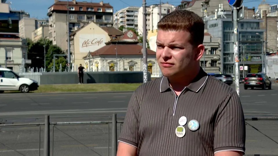 Student o incidentima nakon protesta: Ne znamo da li su to ljudi sa našeg skupa, režim ima svoje scenarije