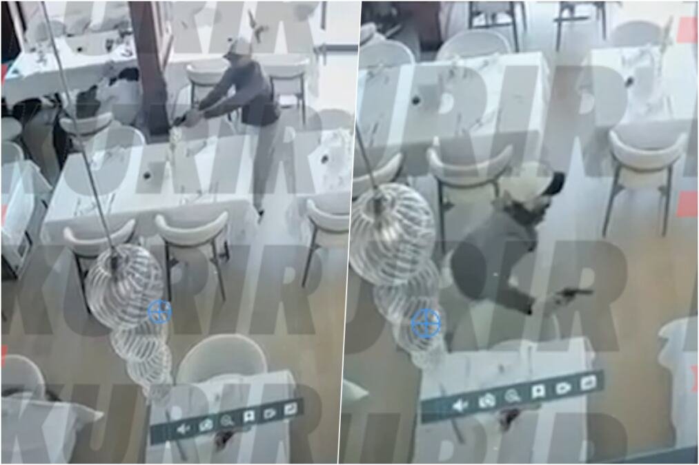 POGLEDAJTE KAKO JE MIHAJLO PUCAO U VLASNIKA RESTORANA NA NOVOM BEOGRADU: Sedeo sam za stolom, pa izvadio revolver i sedeći počeo da ispaljuje metke (video)