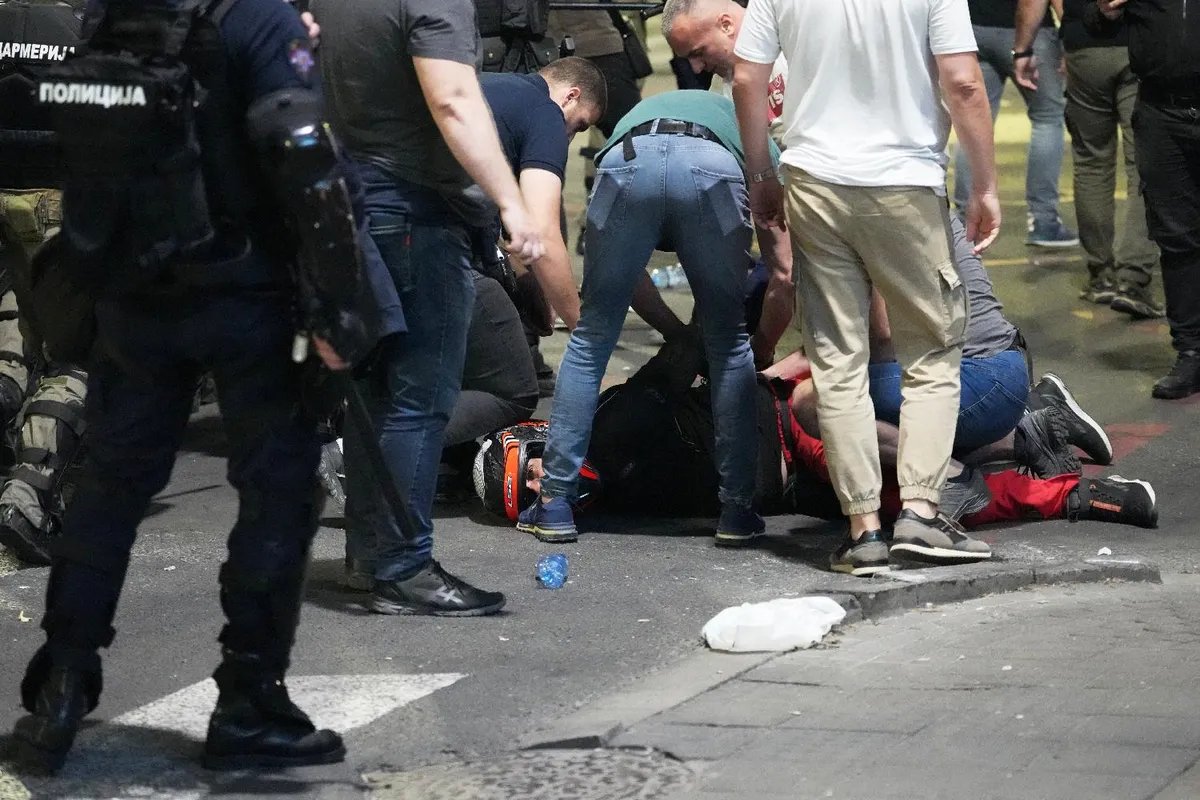 Clashes erupt after mass student protest in Belgrade, several arrested