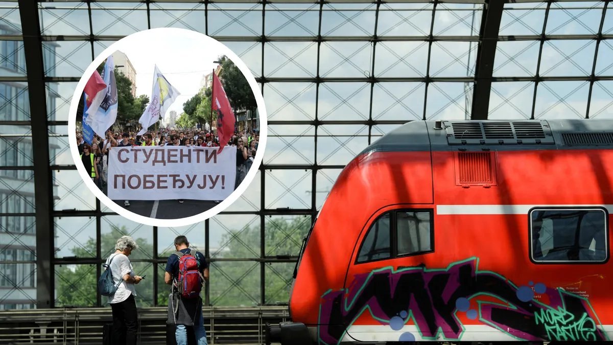 I ovaj studentski skup obeležen tradicionalnim zaustavljanjem vozova: Dok Vučić šeta Kineskim zidom i "ništa o tome ne zna"