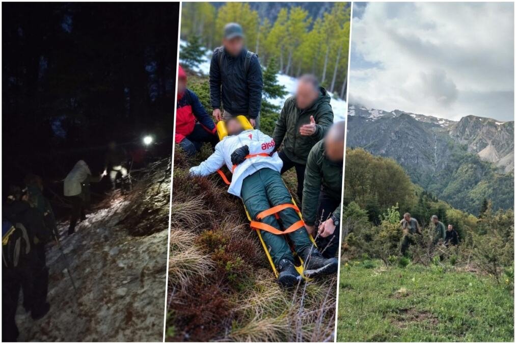 DRAMATIČNA AKCIJA SPASAVANJA NA KORABU! Planinar (33) doživeo nesreću na nepristupačnom terenu na 1.900 metara nadmorske visine! (FOTO)