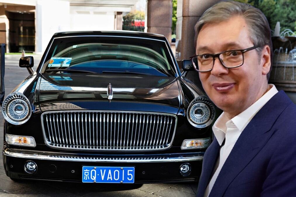 POGLEDAJTE KAKVU JE MAŠINU OBEZBEDIO SI ĐINPING ZA VUČIĆA: Moćno vozilo koje je PONOS KINE, velika čast ukazana našem rukovodstvu