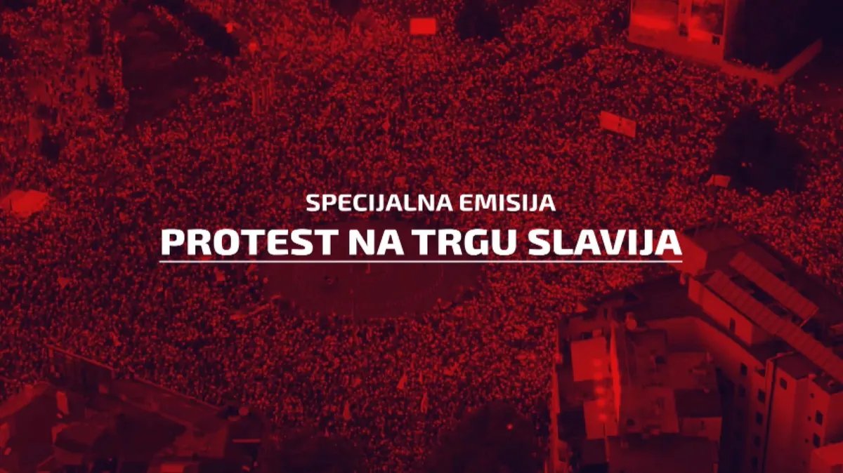 Specijalna emisija: Protest na Trgu Slavija