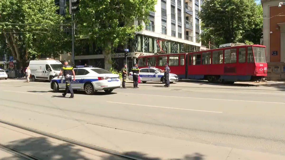 14 injured as tram derails and crashes into building in central Belgrade