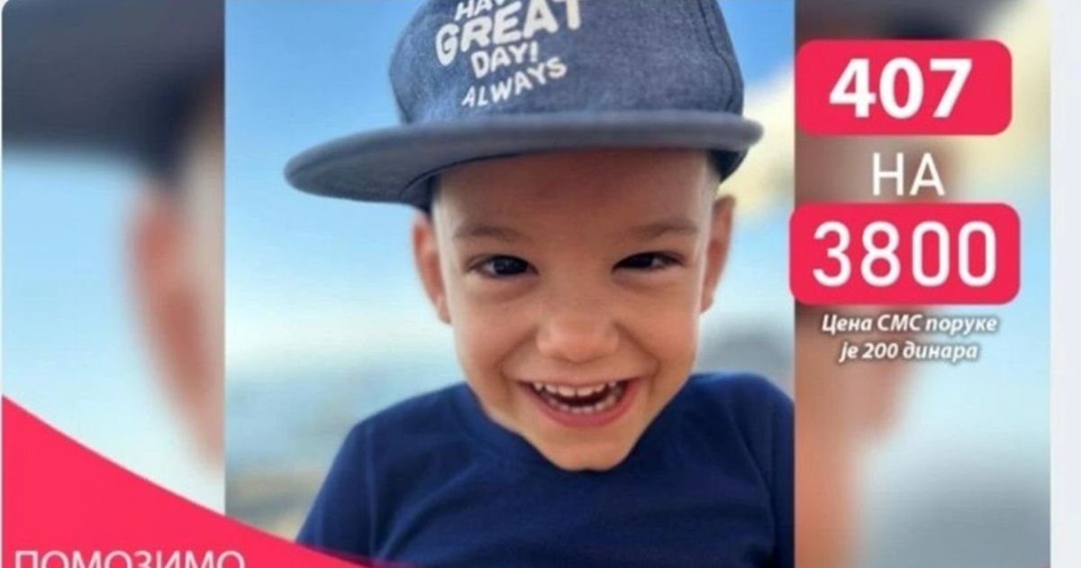Budimo Ognjenov vetar u leđa: Mališan sa najlepšim osmehom bije tešku bitku, a mi smo mu šansa za korak napred